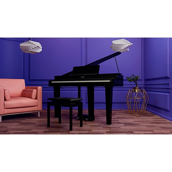 Roland GP-3 88-Key Digital Grand Piano With Bench Polished Ebony