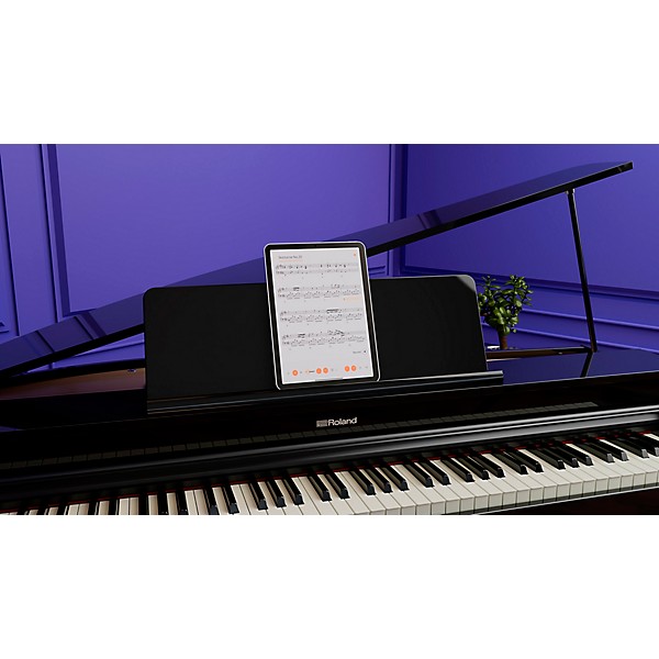 Roland GP-3 88-Key Digital Grand Piano With Bench Polished Ebony