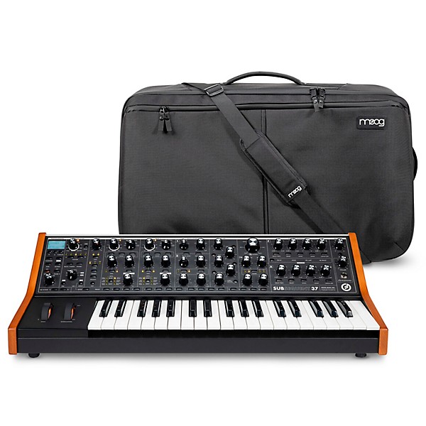 Moog Subsequent 37 Analog Synthesizer With Matching SR Case 