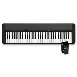 Casio Casiotone CT-S1 Portable Keyboard With ... Casio Casiotone CT-S1 Portable Keyboard With WU-BT10 Bluetooth Adapter Black