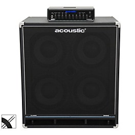 Acoustic B300HD & B410C Bass Stack With 3' Cable