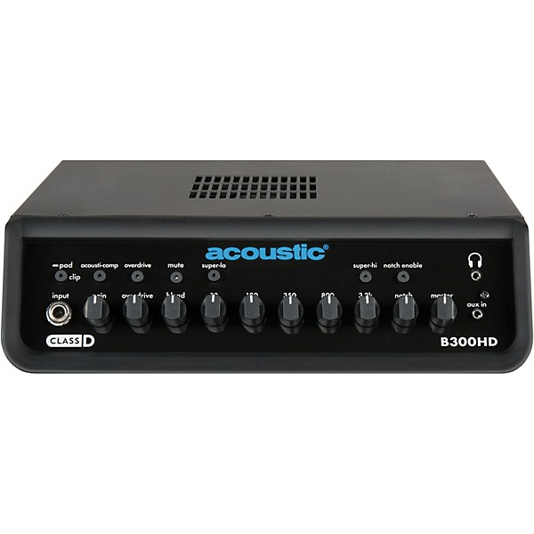 Acoustic B300HD & B410C Bass Stack With 3' Cable