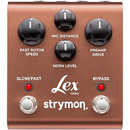 Strymon Lex Rotary Speaker Simulator Effects Pedal Brown