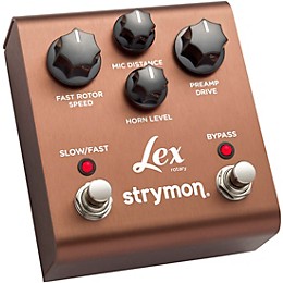Strymon Lex Rotary Speaker Simulator Effects Pedal Brown