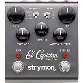 Open Box Strymon El Capistan Tape Echo Effects Pedal Level 1 Black