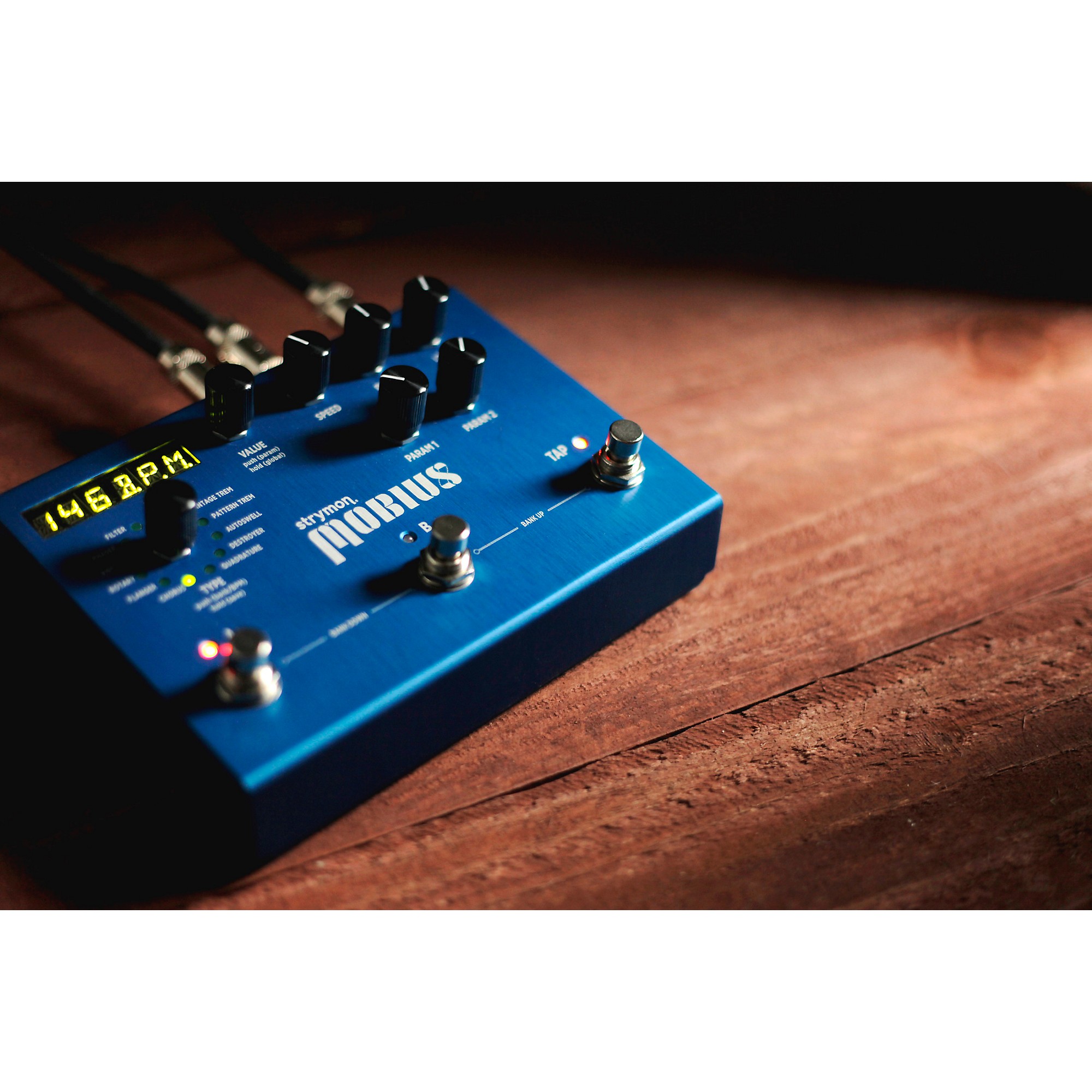 Strymon Mobius Multi-Modulation Effects Pedal Blue | Guitar