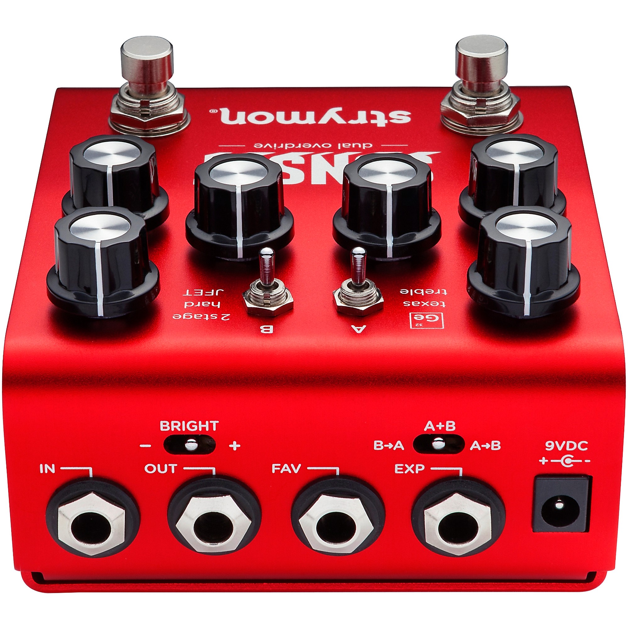 ファッション 通販 Dual Sunset Strymon Overdrive Center Guitar | Red Pedal Effects ギター