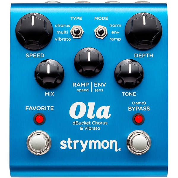 Strymon Ola Chorus/Vibrato Effects Pedal Blue | Guitar Center