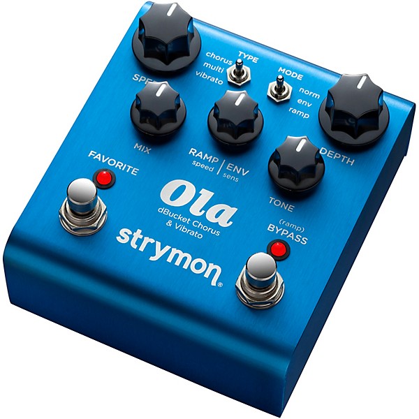 Strymon Ola Chorus/Vibrato Effects Pedal Blue | Guitar Center