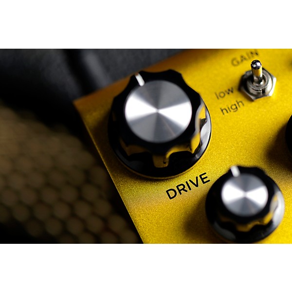 Strymon Riverside Multistage Overdrive Effects Pedal Yellow