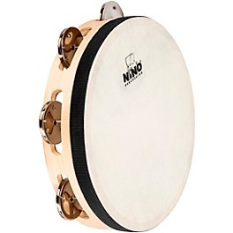 Nino Single Row Headed Wood Tambourine, Natural 8 in. Nino Single Row Headed Wood Tambourine, Natural 8 in.