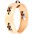 Nino Single Row Wood Tambourine, Natural 6 in. Nino Single Row Wood Tambourine, Natural 6 in.