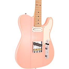 Reverend Greg Koch Gristlemaster Electric Guitar ... Reverend Greg Koch Gristlemaster Electric Guitar Transparent Orchid Pink