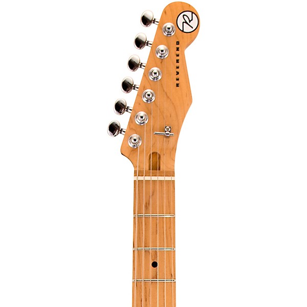 Reverend Greg Koch Gristlemaster Electric Guitar Transparent White
