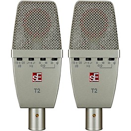 sE Electronics SE-T2-PAIR Matched Pair of T2 Large Diaphragm Condenser Mics