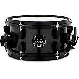 Mapex MPX Maple/Poplar Hybrid Shell Side Snare Drum 10 x 5.5 in. Transparent Midnight Black