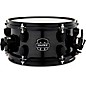 Mapex MPX Maple/Poplar Hybrid Shell Side Snare Drum 10 x 5.5 in. Transparent Midnight Black thumbnail