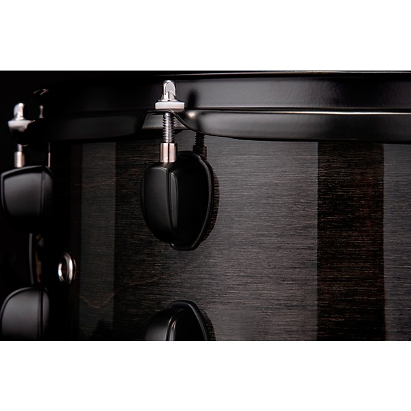 Mapex MPX Maple/Poplar Hybrid Shell Piccolo Snare Drum 14 x 3.5 in. Transparent Midnight Black