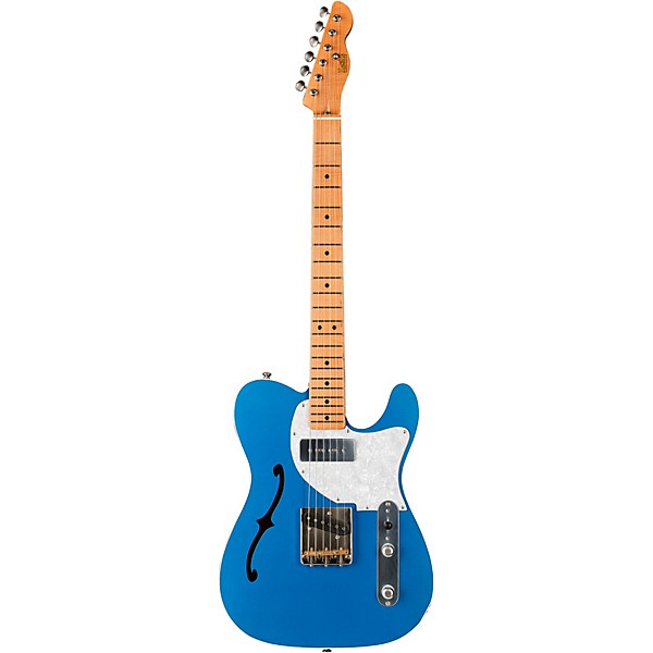 LsL Instruments Thinbone S/P90 Electric Guitar Lake Placid Blue