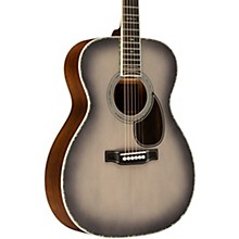 Martin Limited-Edition OM-45 John Mayer Signature Platinum Acoustic Guitar Gray Sunburst