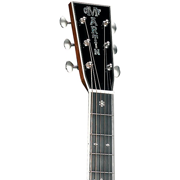 Martin Limited-Edition OM-45 John Mayer Signature Platinum Acoustic Guitar Gray Sunburst