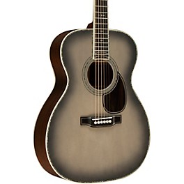 Martin Limited-Edition OM-45 John Mayer Signature Platinum Acoustic Guitar Gray Sunburst