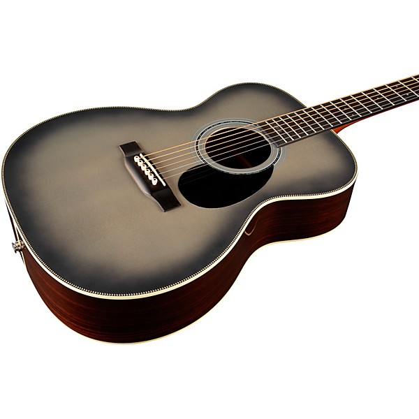 Martin OMJM 20th Anniversary John Mayer Signature Acoustic-Electric Guitar Gray Sunburst