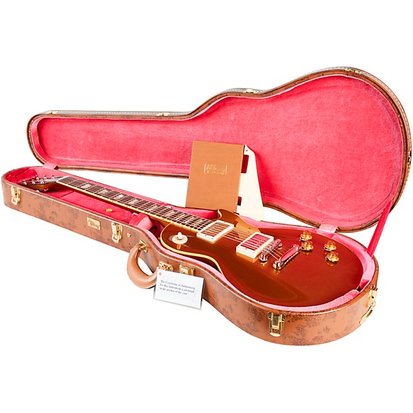 Gibson Custom M2M 1957 Les Paul Standard Gloss Electric Guitar Double Gold