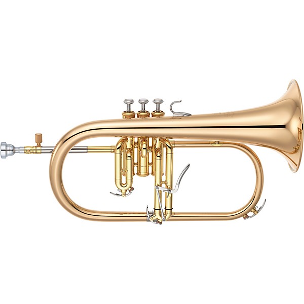 Yamaha YFH-8315IIG Custom Series Bb Flugelhorn Lacquer Gold Brass Bell