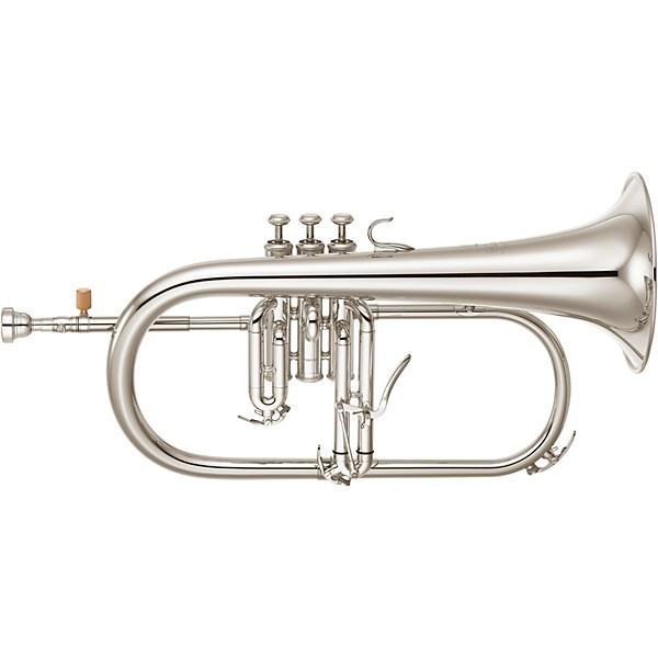 Yamaha YFH-8315IIG Custom Series Bb Flugelhorn Silver plated Gold Brass Bell