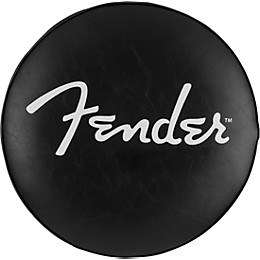 Fender Spaghetti Logo Pick Pouch Barstool 30 in. Black