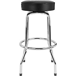 Fender Spaghetti Logo Pick Pouch Barstool 30 in. Black