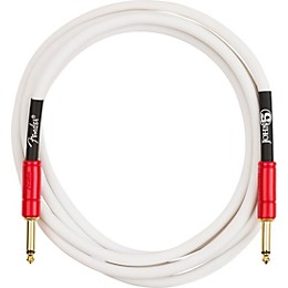 Fender John 5 Straight to Straight Instrument Cable 10 ft. White