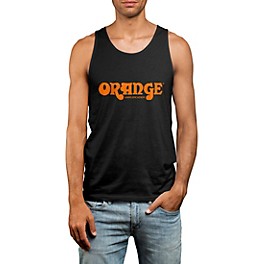 Orange Amplifiers Classic Orange Logo Tank Top Medium Black Orange Amplifiers Classic Orange Logo Tank Top Large Black