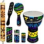 Sawtooth Jamaican Me Crazy Percussion Set with Djembe & Rain Stick thumbnail