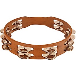 Sawtooth 10" Tambourine Dark Stain