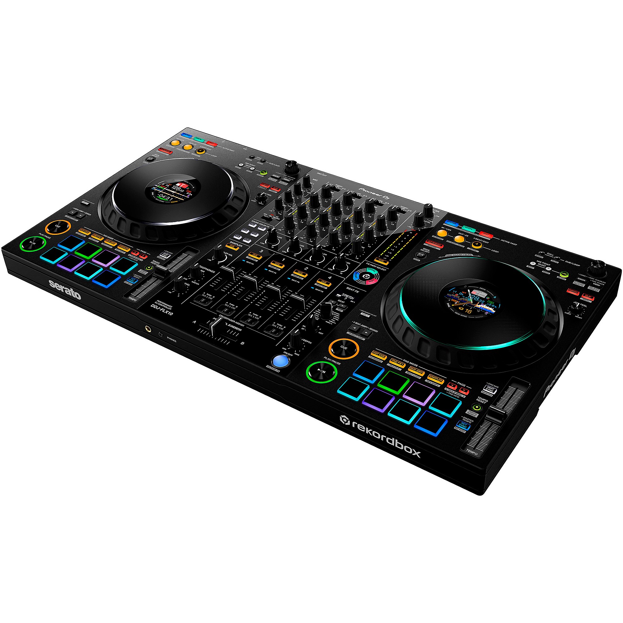 Pioneer DJ DDJ-FLX10 4-Channel Performance DJ Controller for 