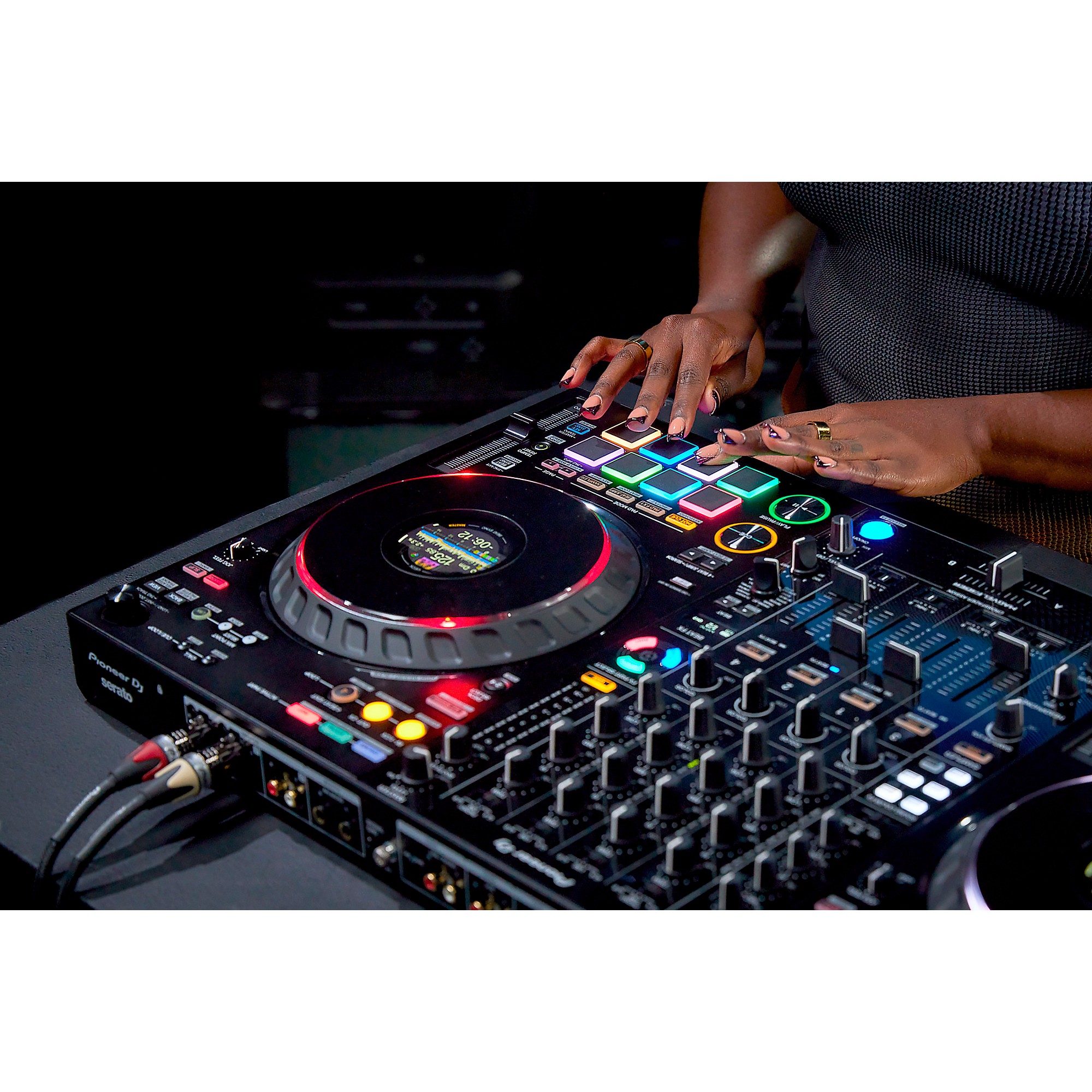 Pioneer DJ DDJ-FLX10 4-Channel Performance DJ Controller for rekordbox DJ  and Serato DJ Pro Black