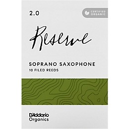 D'Addario Woodwinds Reserve, Soprano Saxophone Reeds - Box of 10 2