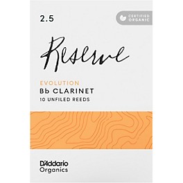 D'Addario Woodwinds Reserve Evolution, Bb Clarinet - Bo... D'Addario Woodwinds Reserve Evolution, Bb Clarinet - Box of 10 2.5