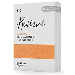 D'Addario Woodwinds Reserve Evolution, Bb Clarinet - Box of 10 3