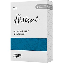 D'Addario Woodwinds Reserve, Bb Clarinet - Box of 10 4+ D'Addario Woodwinds Reserve, Bb Clarinet - Box of 10 2.5