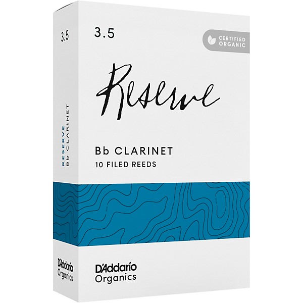 D'Addario Woodwinds Reserve, Bb Clarinet - Box of 10 3.5