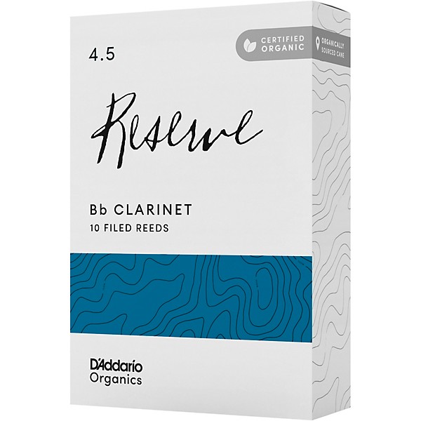 D'Addario Woodwinds Reserve, Bb Clarinet - Box of 10 4.5