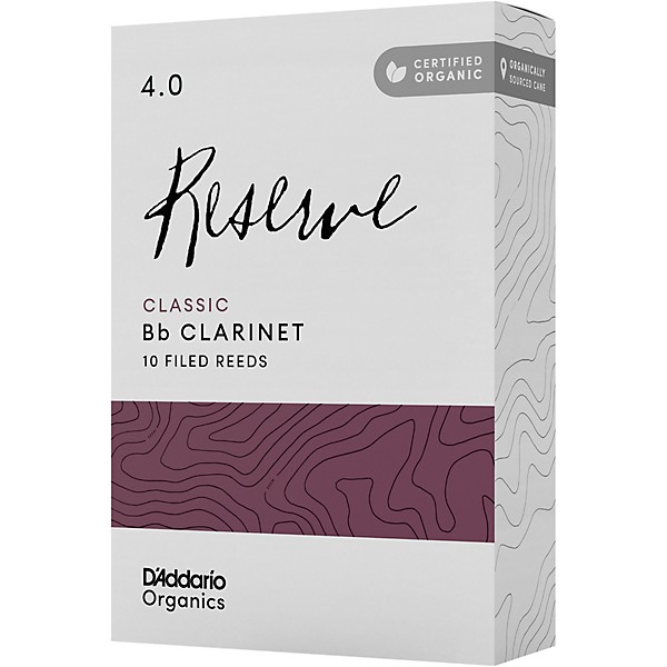 D'Addario Woodwinds Reserve Classic, Bb Clarinet Reed - Box of 10 4