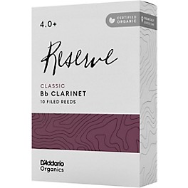 D'Addario Woodwinds Reserve Classic, Bb Clarinet Reed... D'Addario Woodwinds Reserve Classic, Bb Clarinet Reed - Box of 10 4+