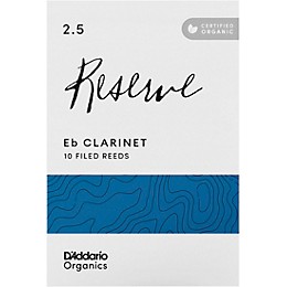 D'Addario Woodwinds Reserve, Eb Clarinet Reeds - Box Of 10 2.5