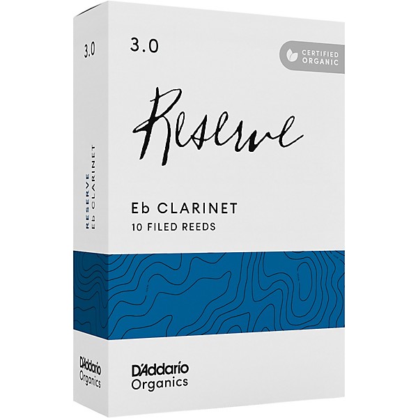 D'Addario Woodwinds Reserve, Eb Clarinet Reeds - Box Of 10 3