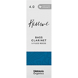 D'Addario Woodwinds Reserve, Bass Clarinet Reeds - Box of 5 3.5 D'Addario Woodwinds Reserve, Bass Clarinet Reeds - Box of 5 4