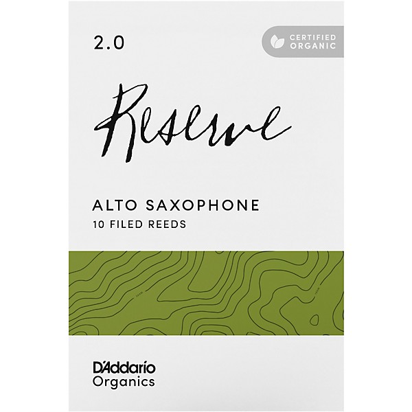 D'Addario Woodwinds Reserve, Alto Saxophone - Box of 10 2